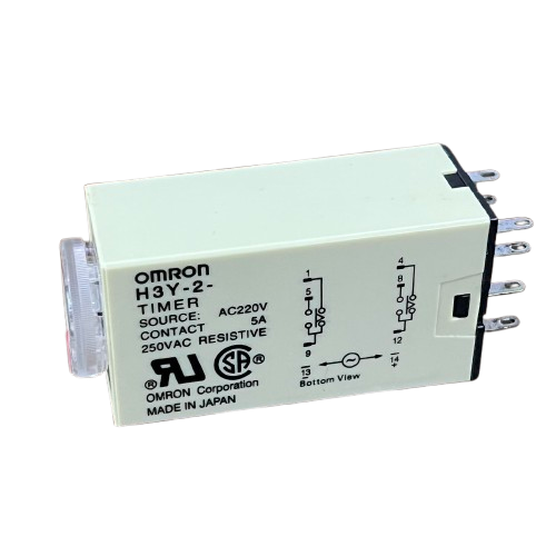 Omron Relay Timer 10 Second 8 Pins 220V H3Y-2