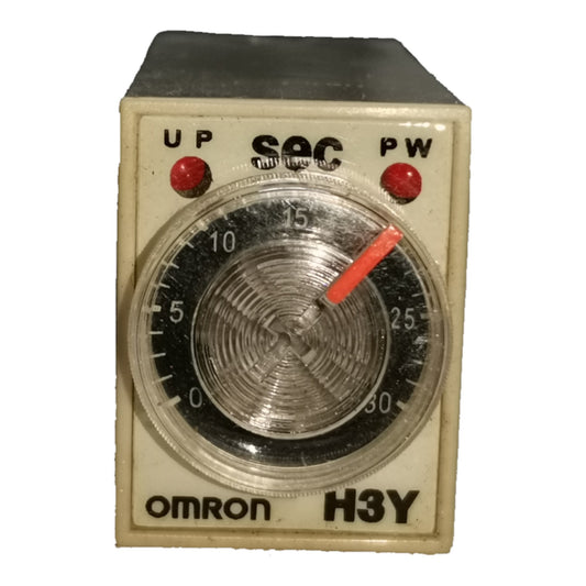 Omron Timer Relay 30 Seconds 8 Pins 5A 24V DC (H3Y-2) Electx Electrical Supply