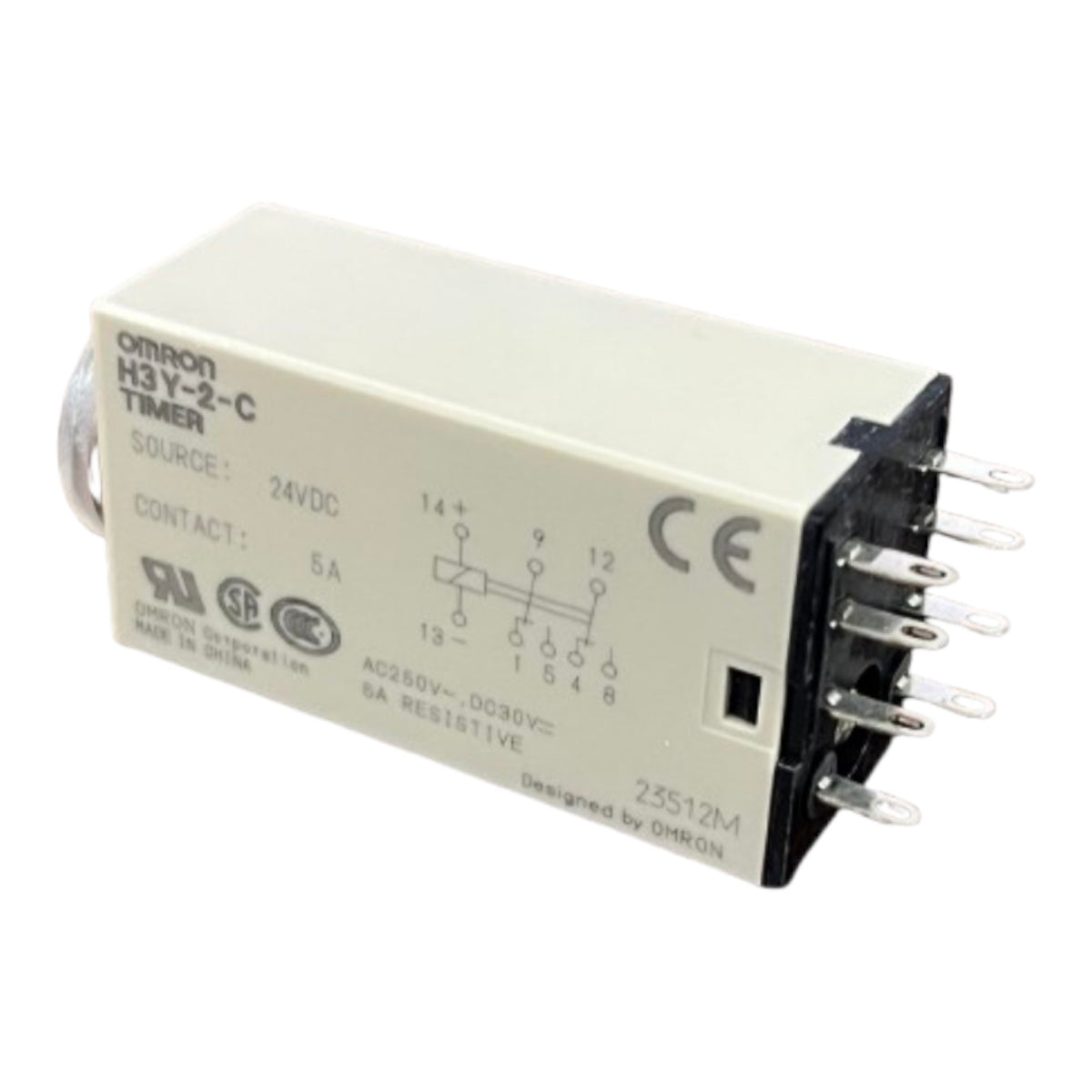 Omron 24VDC 8Pin 30s Timer Relay H3Y-2