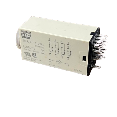 Omron Timer Relay 30 seconds 14 pins 110V AC (H3Y-4)