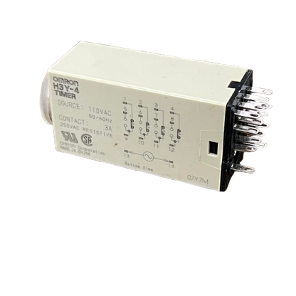 Omron Timer Relay 30 seconds 14 pins 110V AC (H3Y-4)