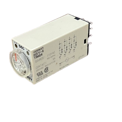 Omron Timer Relay 30 seconds 14 pins 110V AC (H3Y-4)