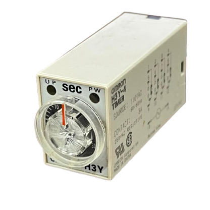Omron Timer Relay 30 seconds 14 pins 110V AC (H3Y-4)