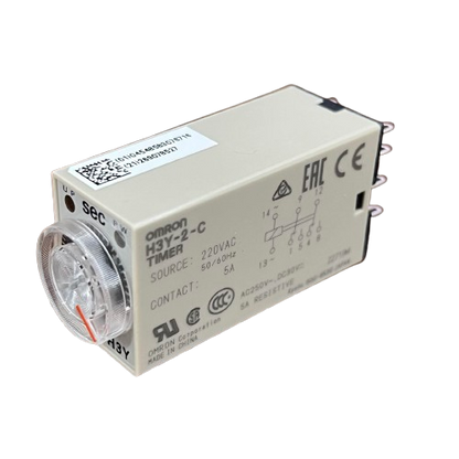 Omron Timer Relay 30 seconds 8 pins 220v (H3Y-2)