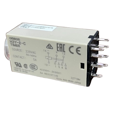 Omron Timer Relay 30 seconds 8 pins 220v (H3Y-2)