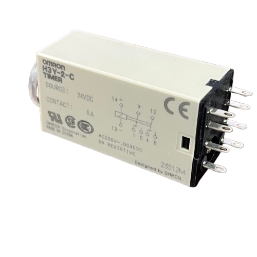 Omron Timer Relay 30 seconds 8 pins 24v DC (H3Y-2)