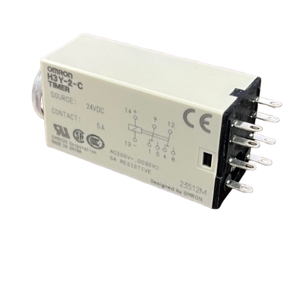 Omron Timer Relay 30 seconds 8 pins 24v DC (H3Y-2)