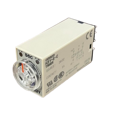Omron Timer Relay 30 seconds 8 pins 24v DC (H3Y-2)