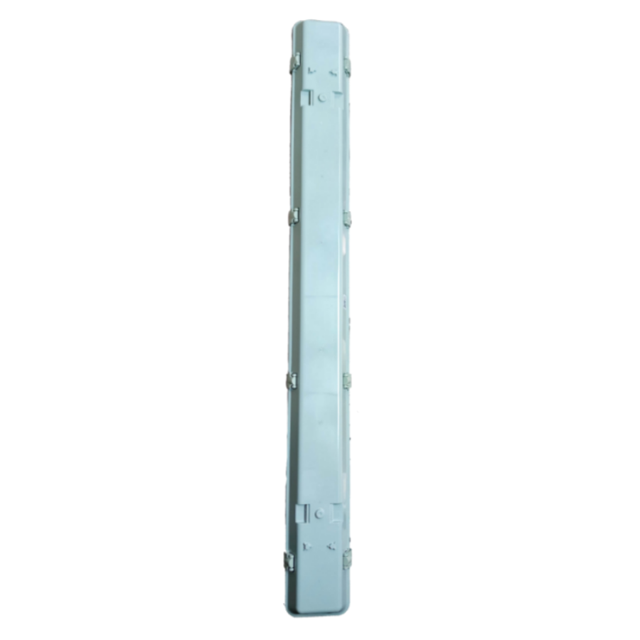 Opple weatherproof LED fluorescent fixture designed for durable outdoor lighting solutions