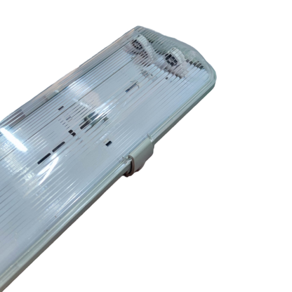 Opple weatherproof LED fluorescent fixture designed for durable outdoor lighting solutions