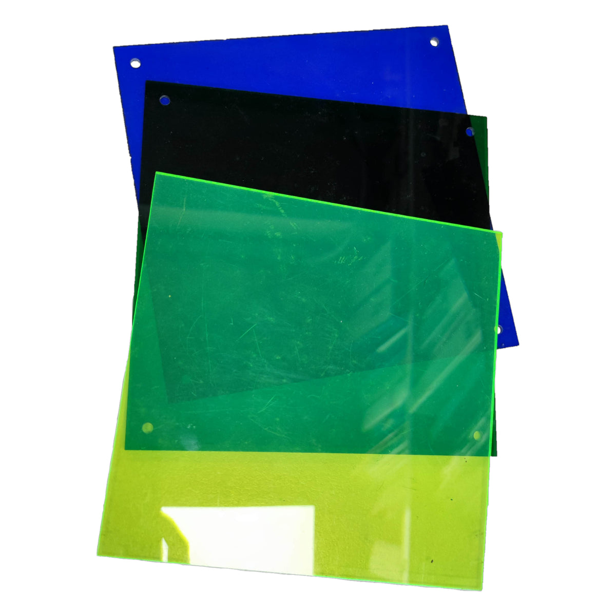 Optical Filter Blue 18.5cm x 18.5cm, Acrylic Color Filter Blue – Electx ...