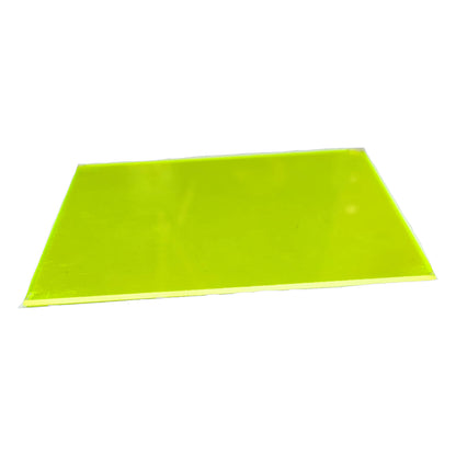 Optical Filter Neon Yellow 14.5cm x 14.5cm, Acrylic Neon Yellow Filter