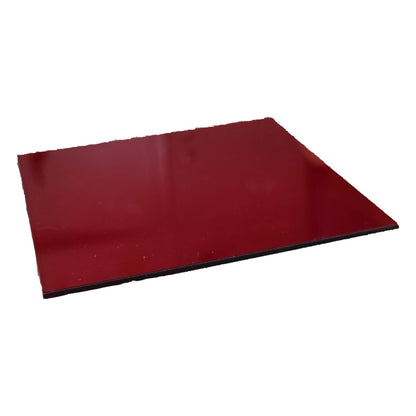 Red acrylic optical filter sheet for photography and lighting applications