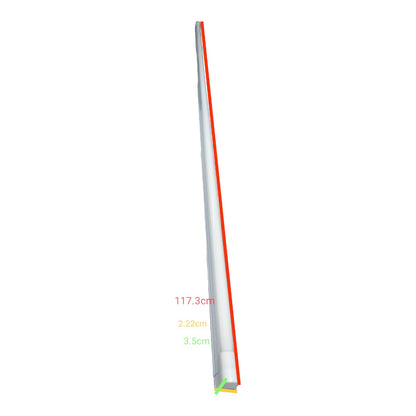 28W T5 fluorescent tube with fixture, 117.3cm long and 2.22cm wide for efficient lighting solutions