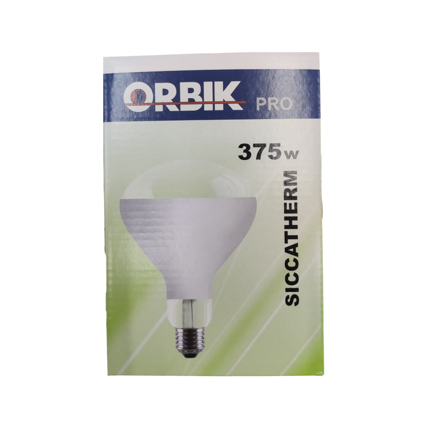 Orbik 375W Infrared Lamp E27 220V AC Siccatherm, Heat Lamp for Food