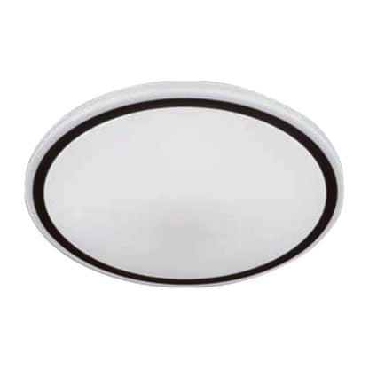 Osram 24W LED Value Ceiling Light Cycle Tri Color 380mm 2220 Lumens 220-240V — round LED ceiling light, angled view