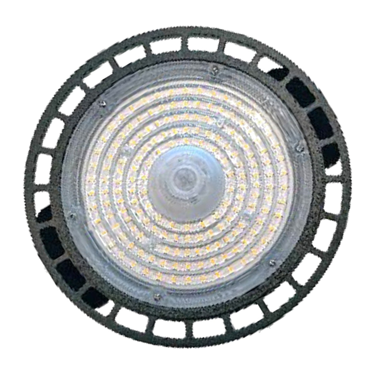 Osram 100W LED Value Dome High Bay Daylight 6500K 15000 Lumens 120-277V — LED dome high bay, front view of LED board