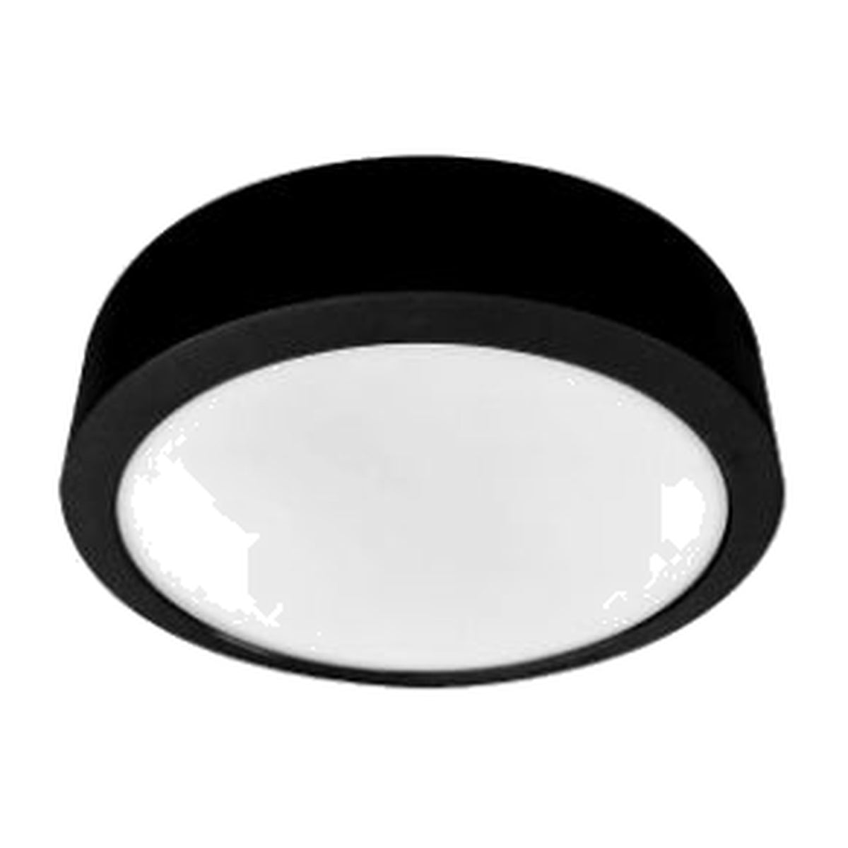 Osram 18W LED Eco Surface Downlight G3 Tri Color 6 Inches Round 1710 Lumens 220-240V — black round surface mounted LED downlight