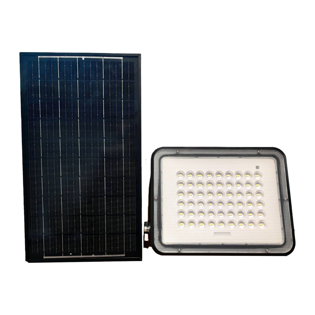 Osram 200W LED Eco G2 Solar Floodlight 2400 Lumens Daylight 6500K — solar floodlight kit with monocrystalline solar panel and LED lamp head
