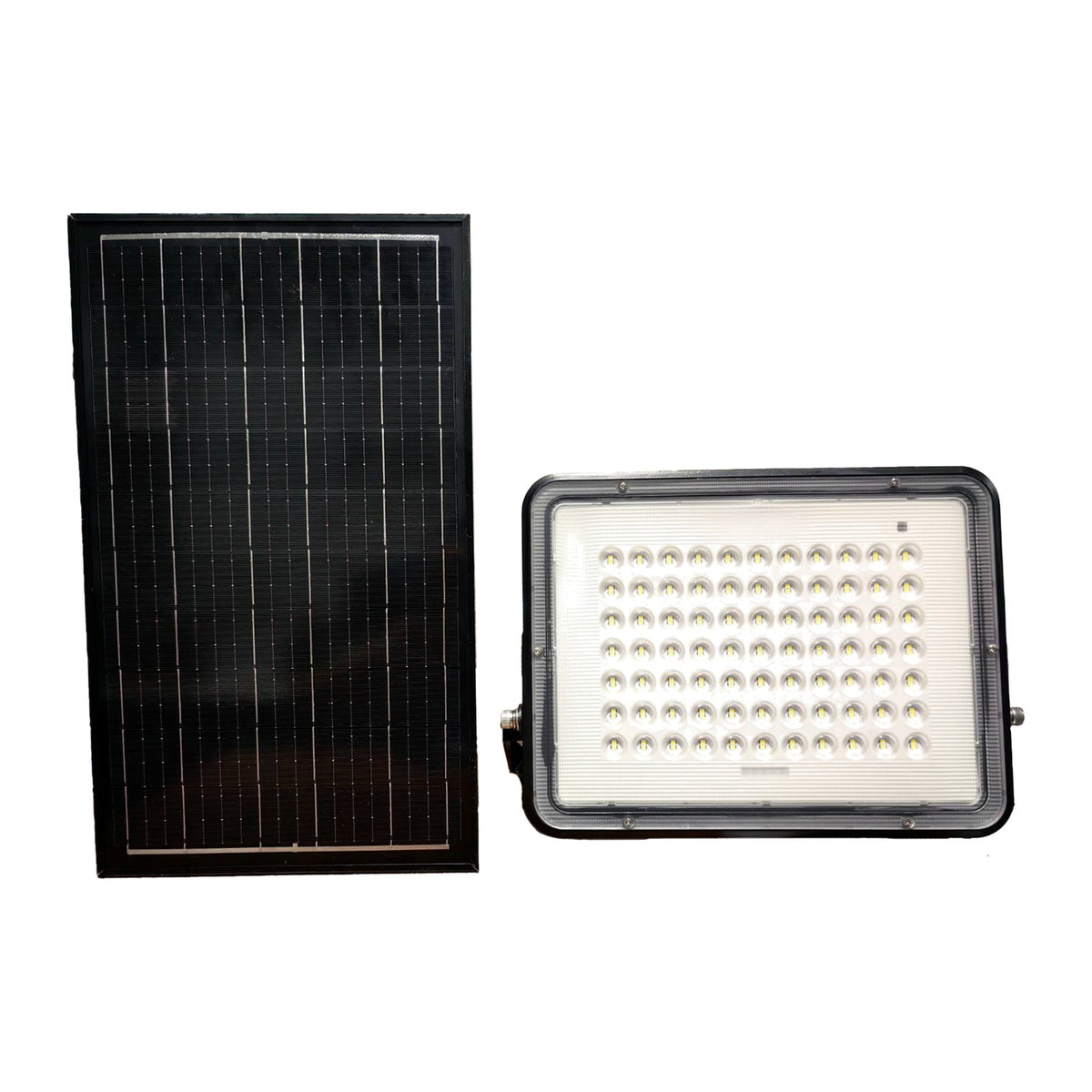 Osram 300W LED Eco G2 Solar Floodlight 3100 Lumens Daylight 6500K — solar floodlight kit with monocrystalline solar panel and LED lamp head