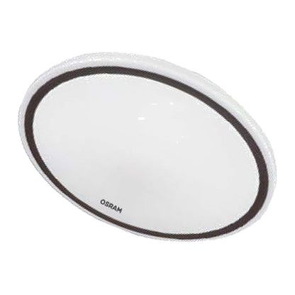 Osram 36W LED Value Ceiling Light Cycle Tri Color 480mm 3246 Lumens 220-240V — round LED ceiling light with dark accent ring