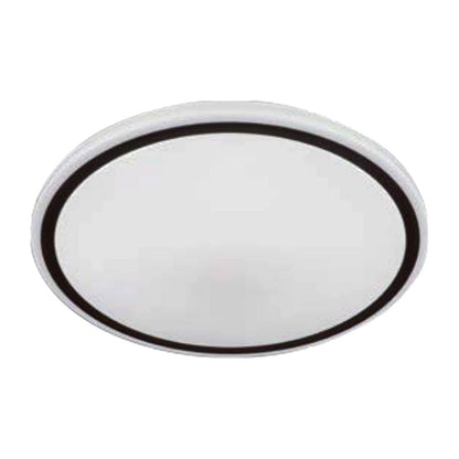 Osram 36W LED Value Ceiling Light Cycle Tri Color 480mm 3246 Lumens 220-240V — round LED ceiling light, angled view