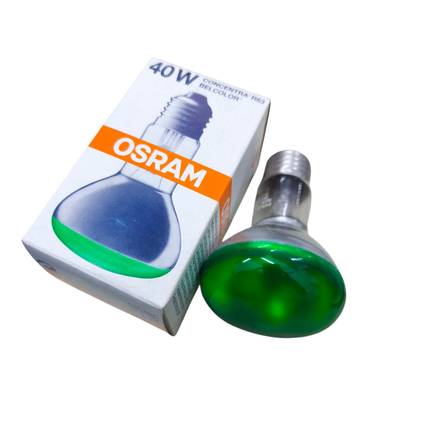 Osram 40W Spotlight E27 220V Green R63 Belcolor