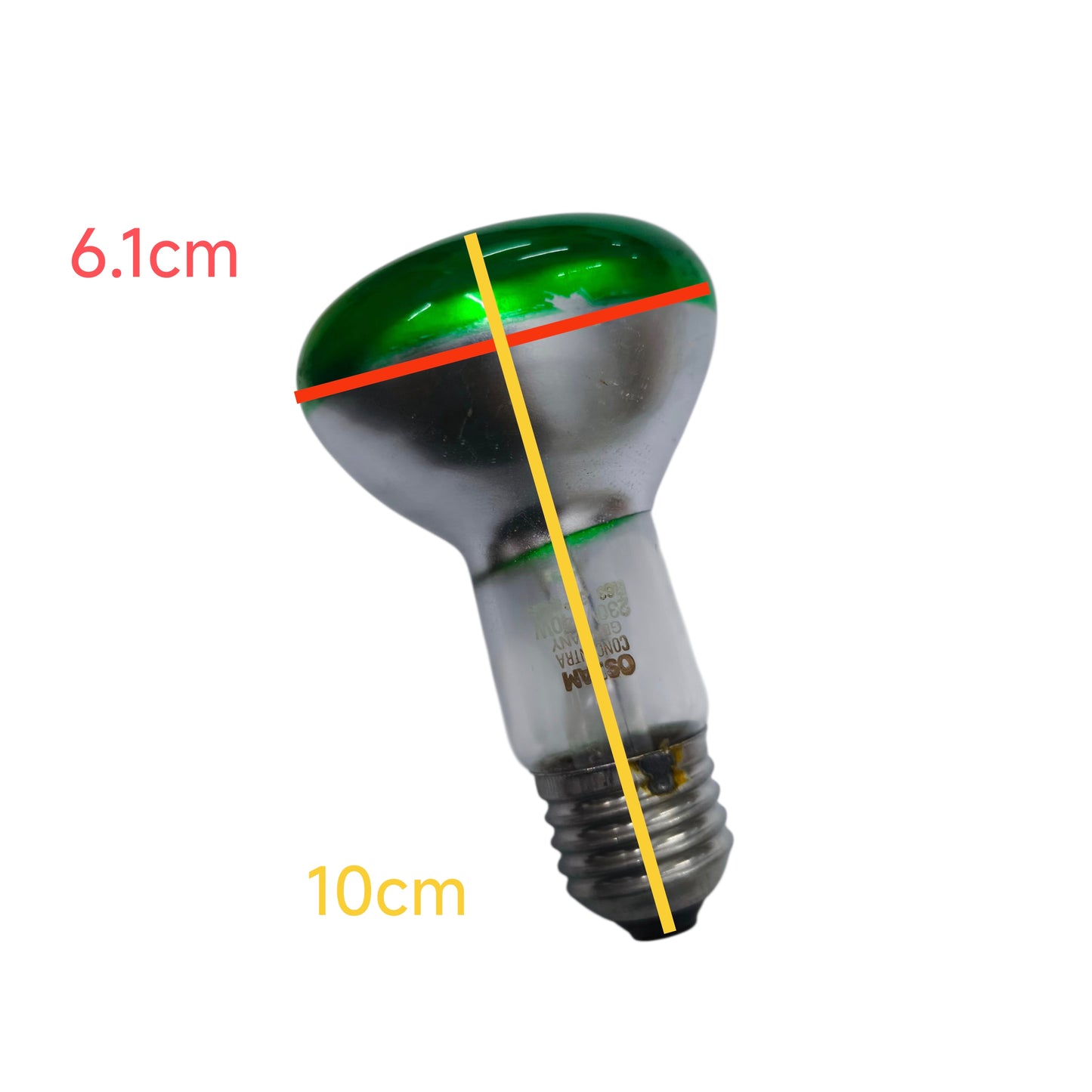 Osram 40W Spotlight E27 220V Green R63 Belcolor