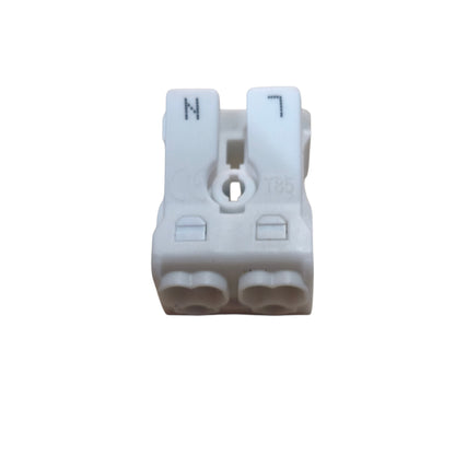PVC Connection Terminal 2 x 3 Easy Connect AWG 26 - 18 ( 0.10 - 0.75mm) Wire Size PCT-923-2P Electx Electrical Supply