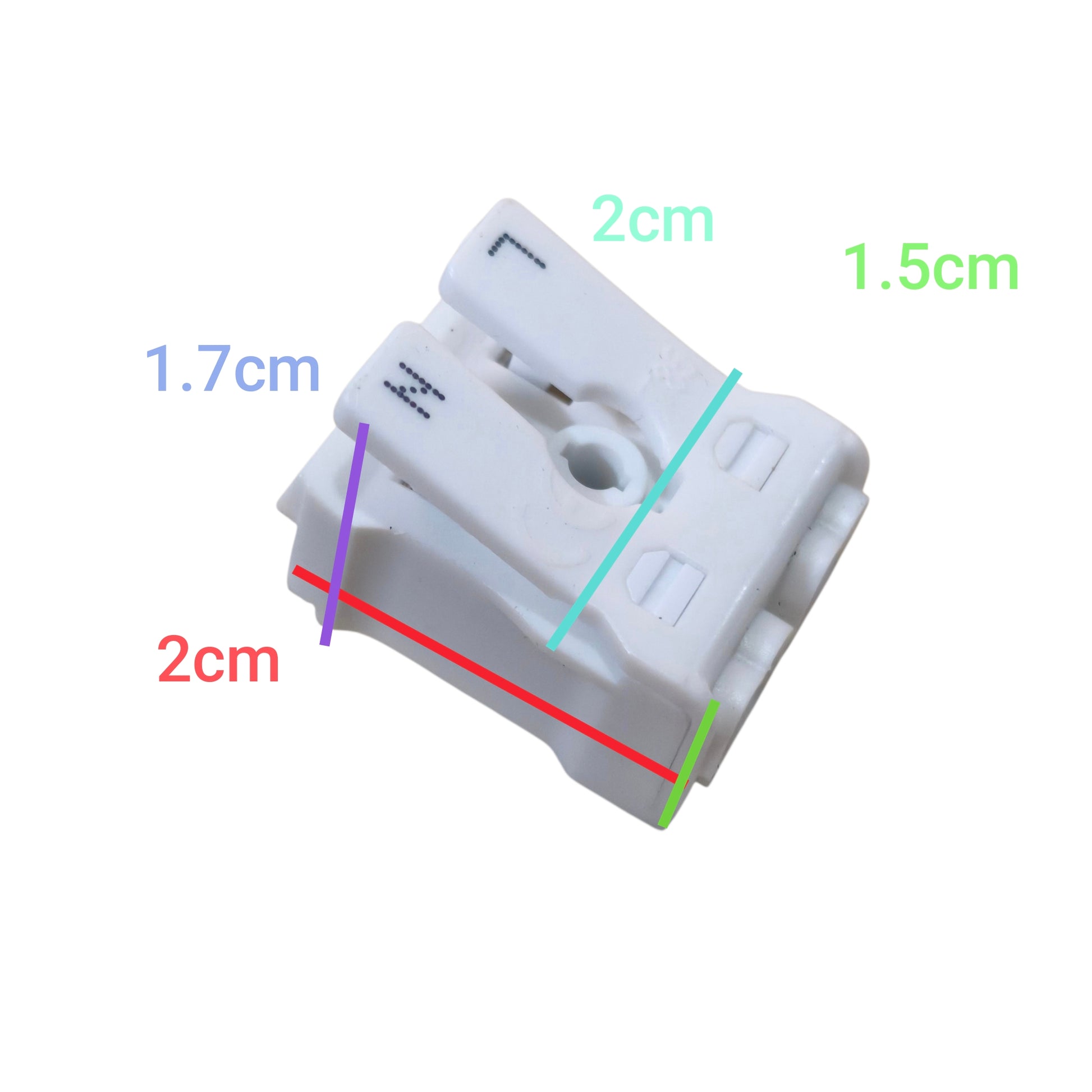 PVC Connection Terminal 2 x 3 Easy Connect AWG 26 - 18 ( 0.10 - 0.75mm) Wire Size PCT-923-2P Electx Electrical Supply