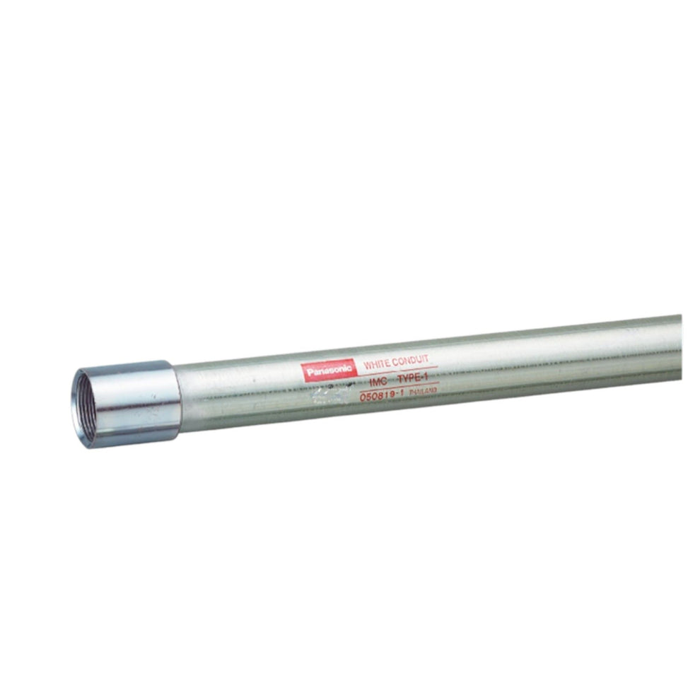 Panasonic 2 Inch IMC Pipe x 10 Feet Intermediate Metal Conduit Pipe 59 ...