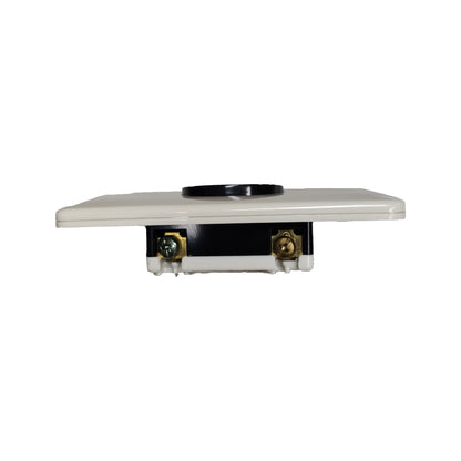 Panasonic 20A Twist Lock Outlet with Plate Cover 3P+E (4P) 250V (ML-3) WF2420BK and WNF6254W-8 Twistlock Outlet with Plate Cover 20A 3P+E (4P) Electx Electrical Supply