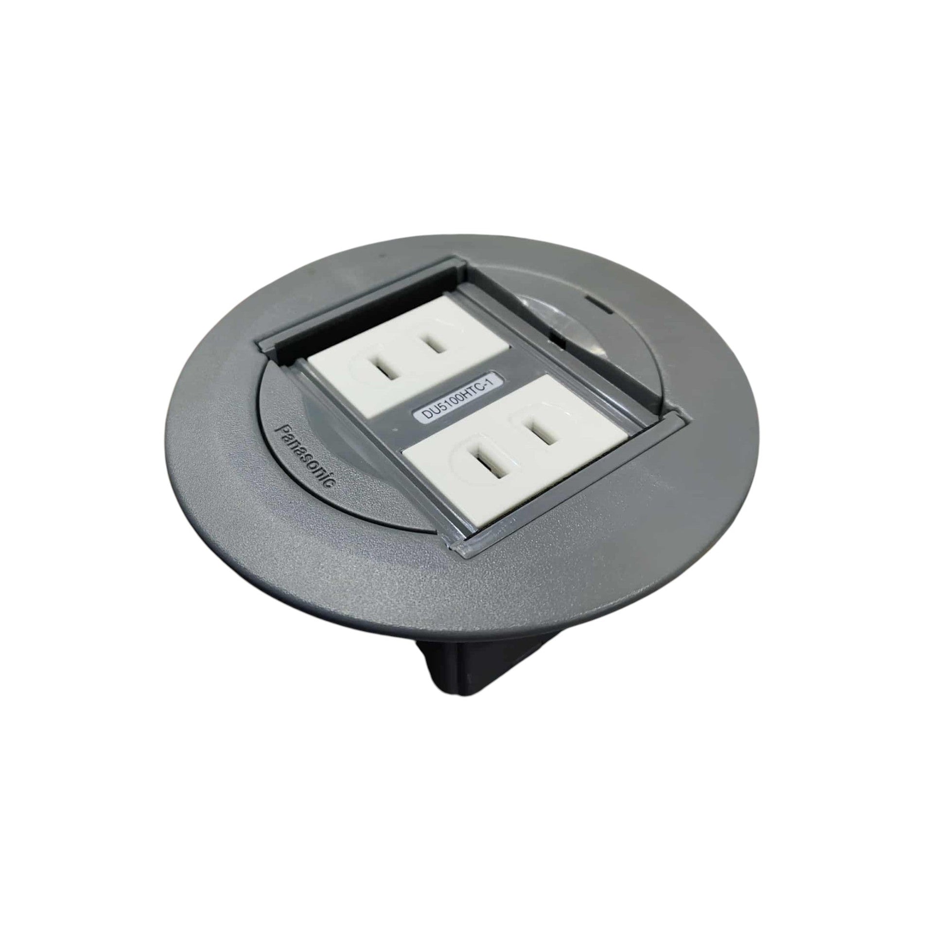 Panasonic floor outlet 2 gang GRAY 220V 16A designed for easy access in workspaces