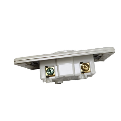 Panasonic 30A 2P+E Twist Lock Set 3 Pins 250V Twistlock Nema L6 White WF2330/WNF6254W-8/WF6330 Electx Electrical Supply