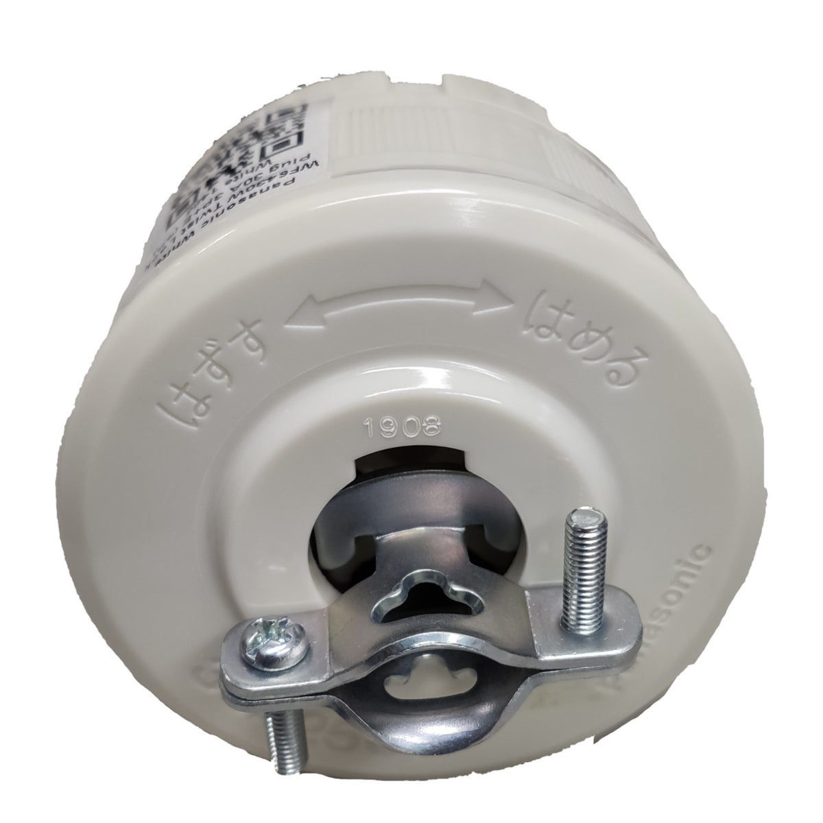 Panasonic_30A_Twist_Lock_Plug_3P_E_4P_250V_Twistlock_NEMA_L6_White_WF6430_Electx_Electrical_Supply_3