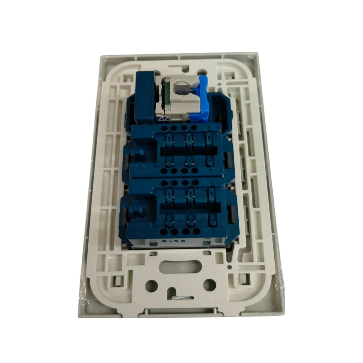Panasonic 3 gang CAT6 data outlet designed for reliable network connectivity in homes and offices