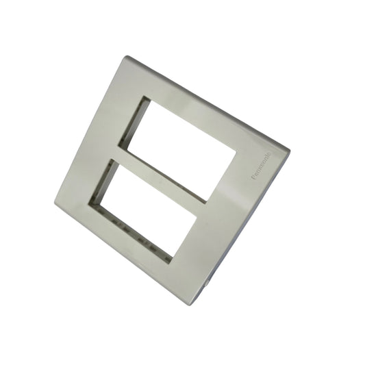 Panasonic 6 gang plate cover in sleek design, ideal for organizing multiple switches and sockets