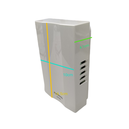 Panasonic white door bell 220V ding dong sound with compact rectangular design and vent slots