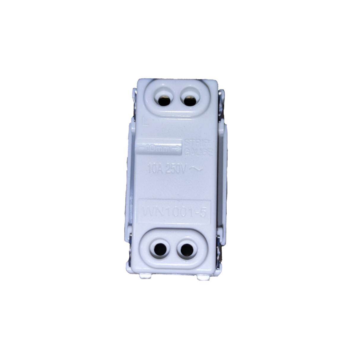 Panasonic Flat Pin Outlet Receptacle 10A 250V, Flat Pin Outlet Device Full Color Series, Flat Pin Receptacle Full Color Series WN1001-5