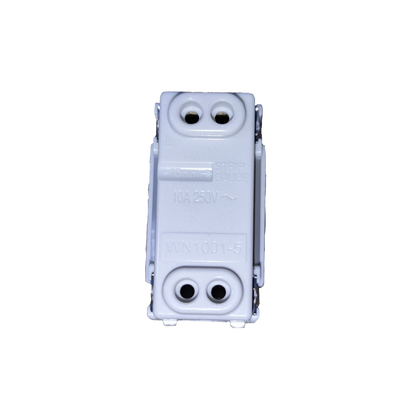 Panasonic Flat Pin Outlet Receptacle 10A 250V, Flat Pin Outlet Device Full Color Series, Flat Pin Receptacle Full Color Series WN1001-5