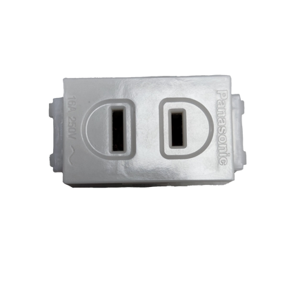 Panasonic 16A 250V Flat Pin Outlet Receptacle Quick Connect Terminal WEG1001-5