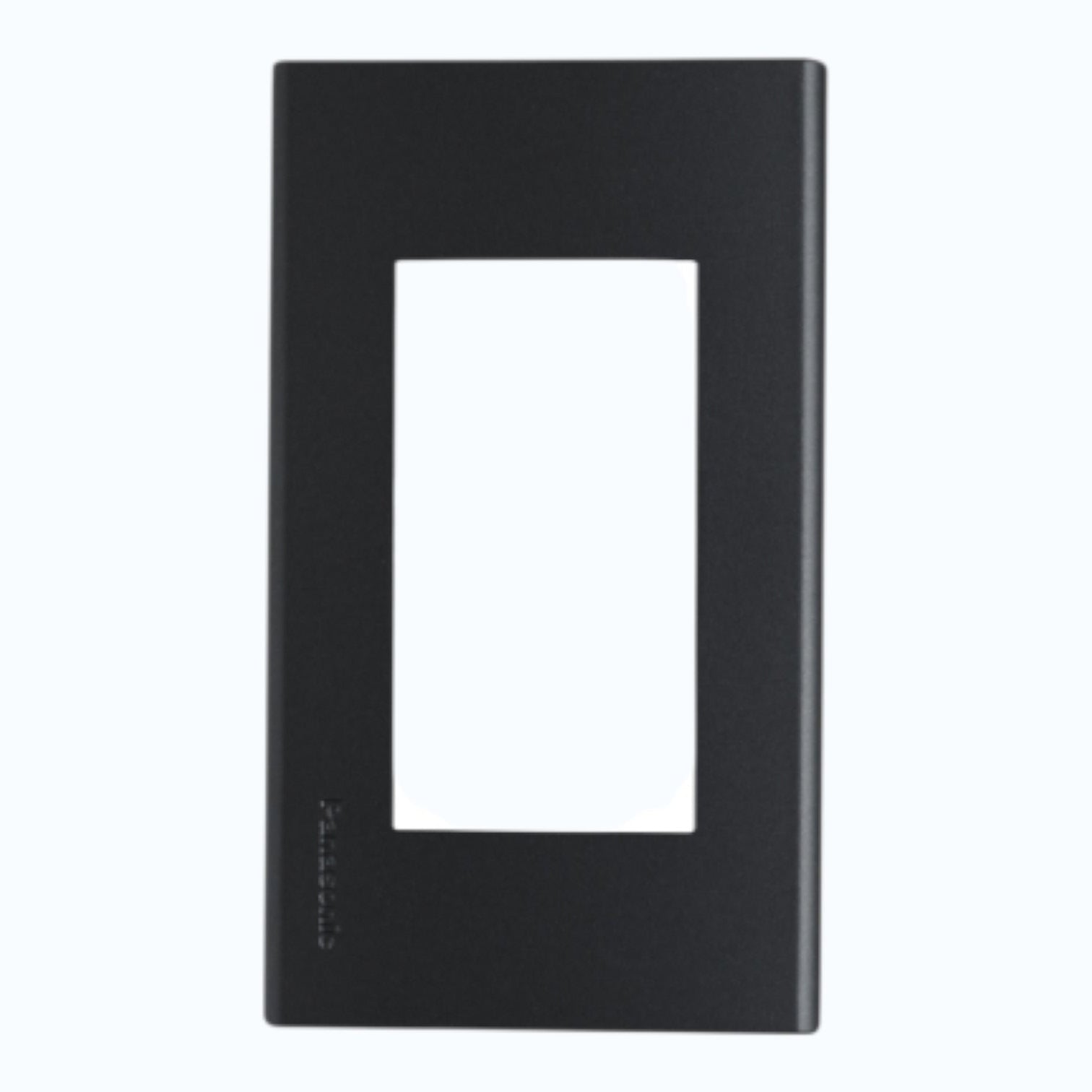 Panasonic Refina Series 3-Gang Plate Cover 3-Device  A-Type Metallic Black