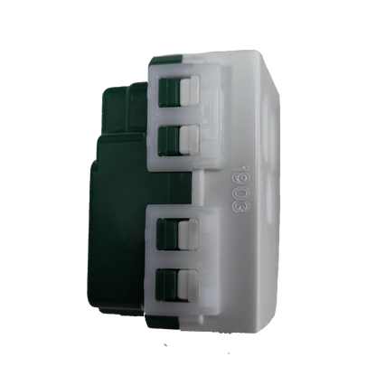 Panasonic Receptacle Quick Connect Terminal 20A white and green power point connector