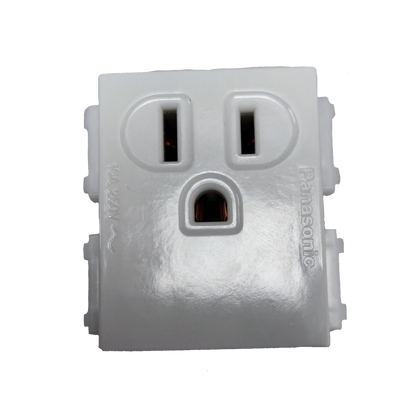 Panasonic Receptacle Quick Connect Terminal 20A white power outlet for electrical connections