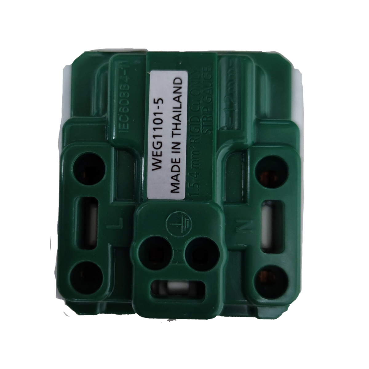 Panasonic Receptacle Quick Connect Terminal 20A green electrical component made in Thailand