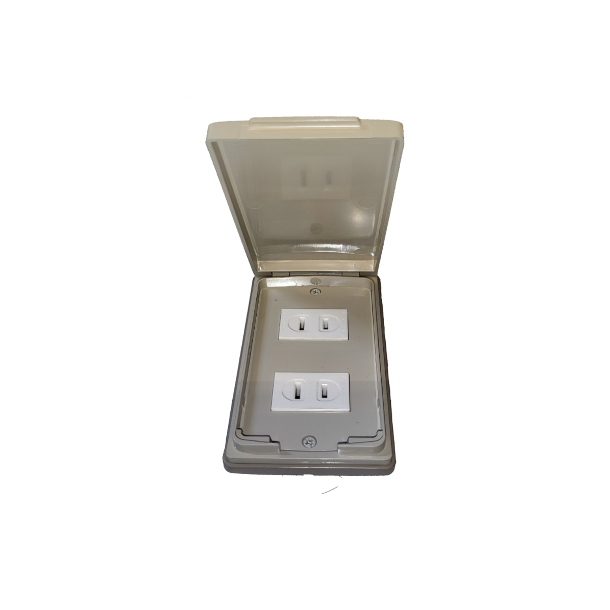 Panasonic 2 Gang Flat Pin Weatherproof Outlet 16A 250V