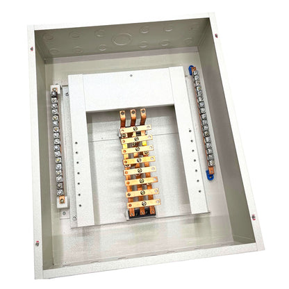Panel Box for Schneider Circuit Breaker Main EZC100H 3Pole MCCB 16 Branches EZC100H 1 Pole, 8 Branches 2 Pole, 4 Branches 3 Pole MCCB with Neutral and Grounding Panel Box Only Electx Electrical Supply