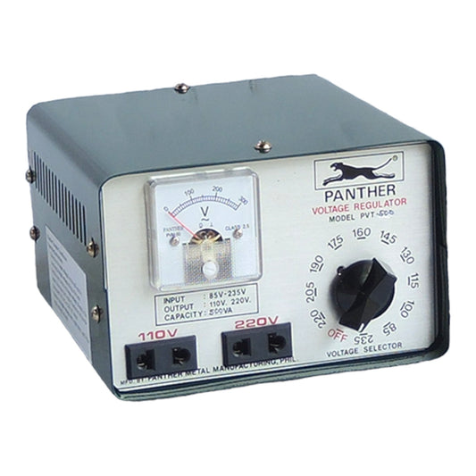 Panther 500W  Variable Transformer Manual Voltage Regulator  Input 85-235V Output 110-220V Box Type  PT500