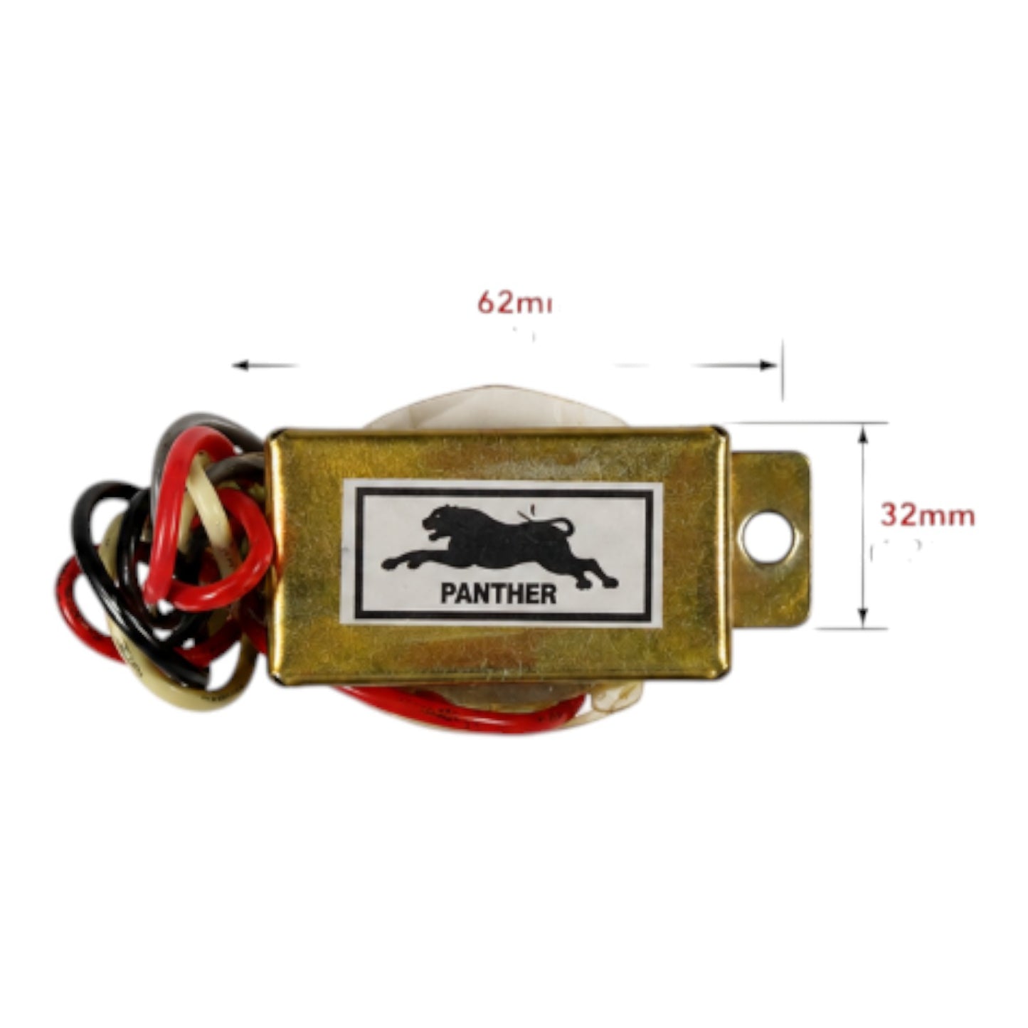 Panther 6V Adapter Transformer Input 110V AC A& 220V AC 200 MA  PBT0506