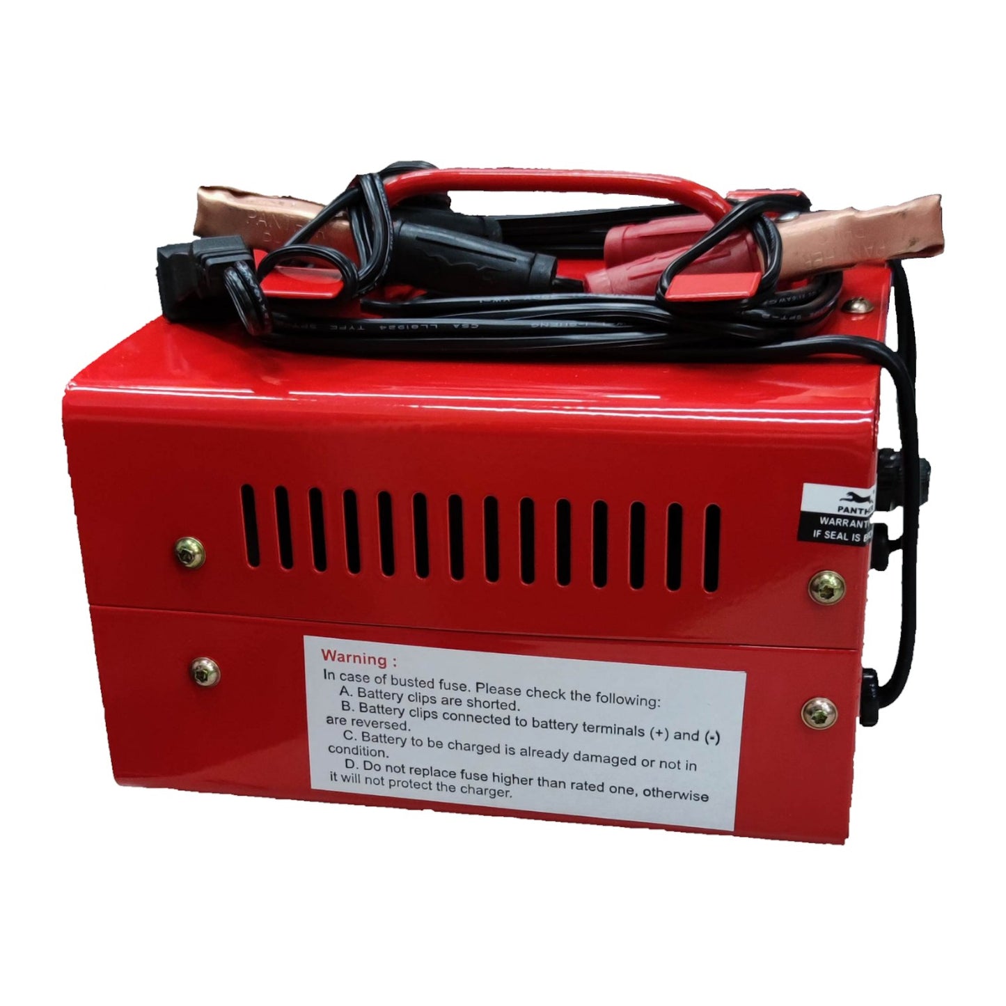 Panther Battery Charger 6A 6V or 12V DC PBC6A For SM1 Batteries or Car Batteries Electx Electrical Supply